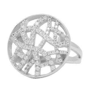 RING-SAFARI SMALL with CZ