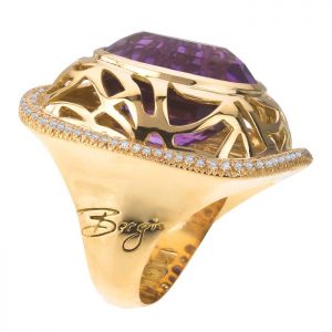 SAFARI COLORE AMETHYST RING