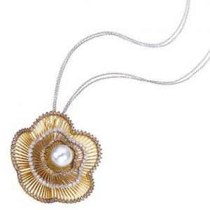 SISTINA LARGE FLOWER PENDANT