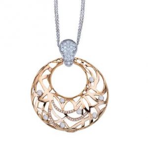 SAFARI OPEN ROUND PENDANT