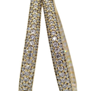 Oval Inside-Out Hoops